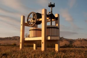 colonial double tub cider press